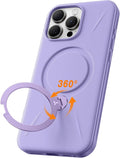TORRAS 360 Spin Mag Stand Case for iPhone 16 Pro Max - 360 Spin Stand