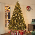 9 ft Christmas Tree with Lights Prelit Pine Cones - Realistic 2294