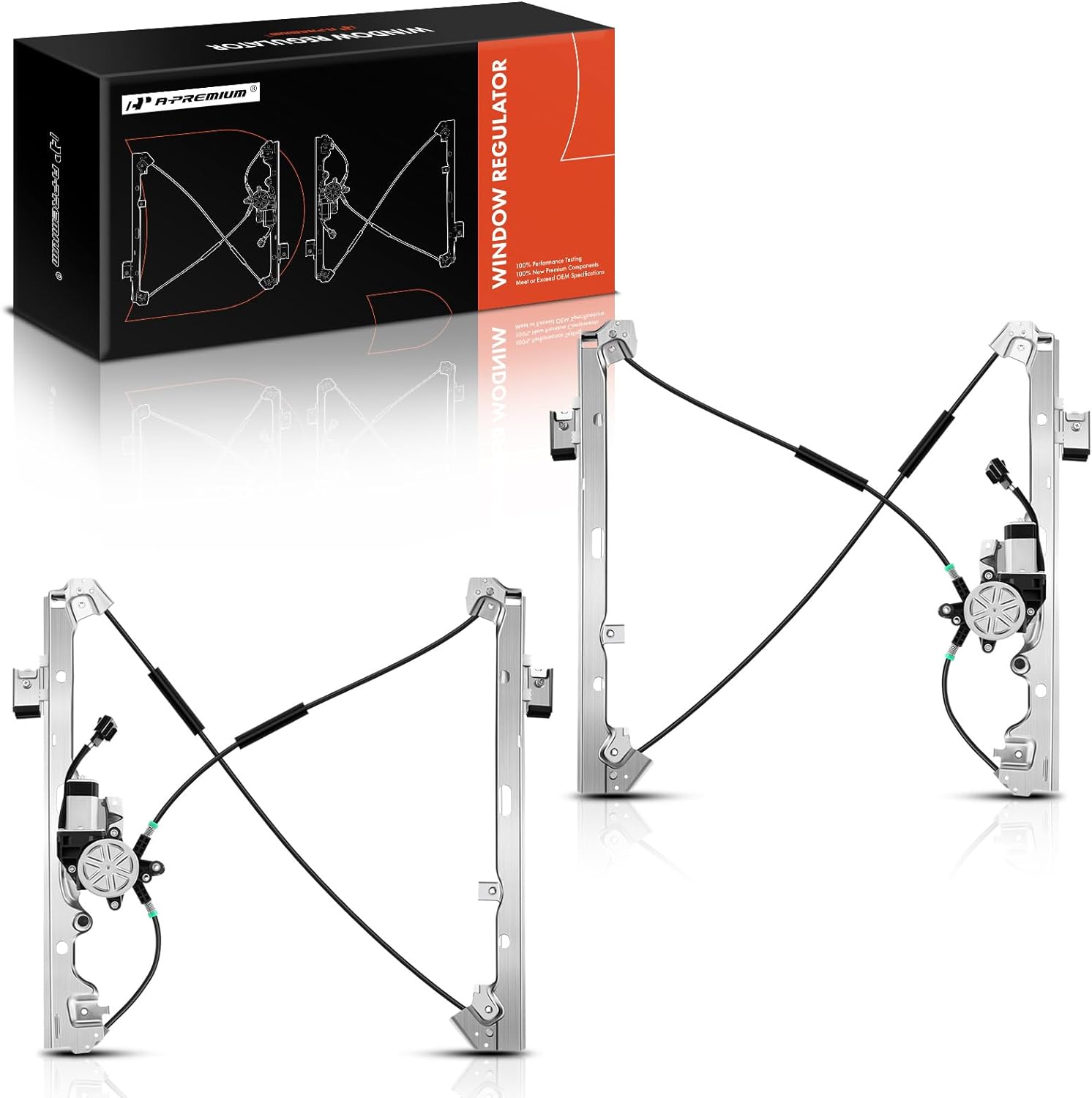 Power Window Regulator Set for Chevy Silverado and Tahoe 2000-2006