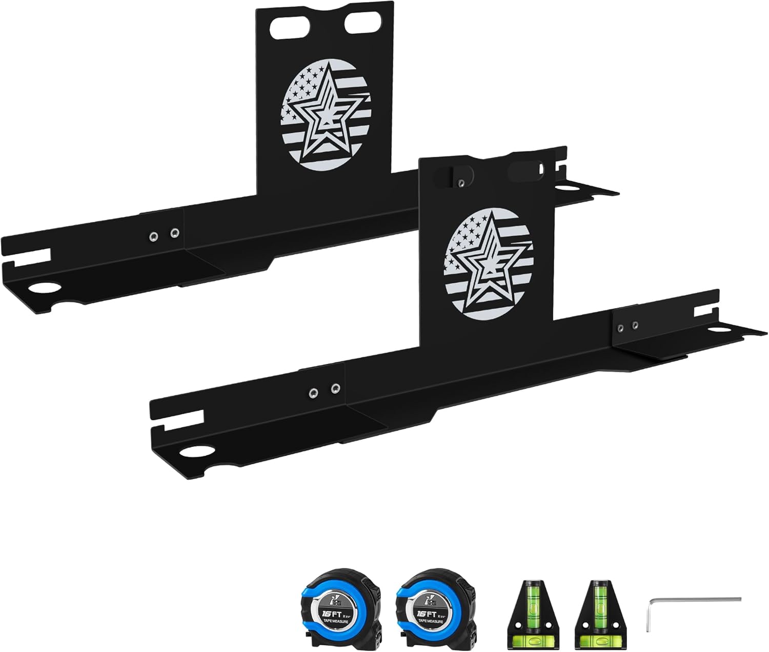 Wheel Alignment Tool with Imperial Tape Measure for Cars and SUVs