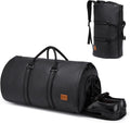 Convertible Travel Garment Bag - Carry-On 2-in-1 Hanging Duffel