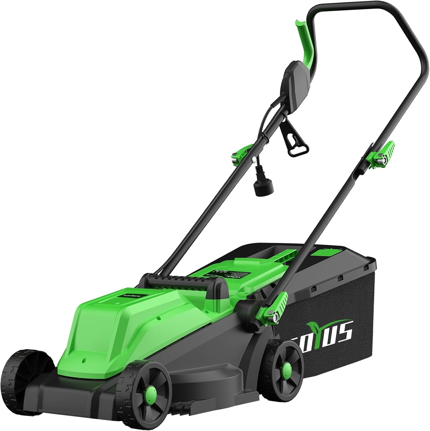 SOYUS 13-Inch Electric Lawn Mower: Effortless Lawn Care!