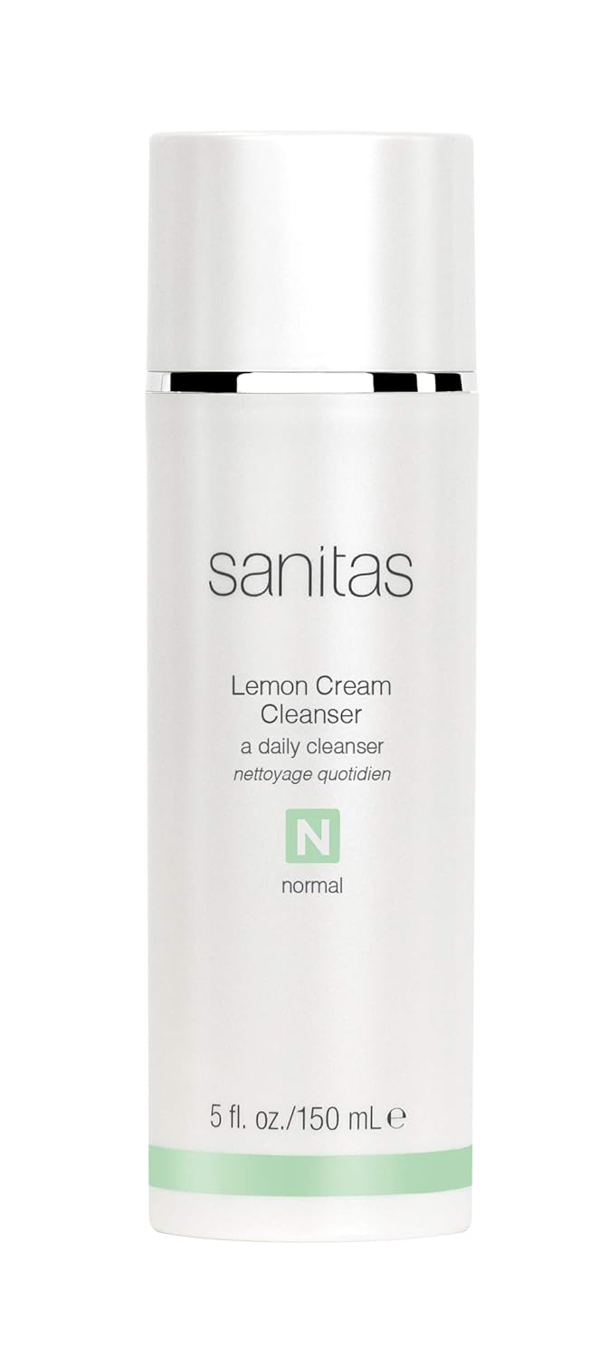 Sanitas Skincare Lemon Cream Cleanser with Vitamin C & E