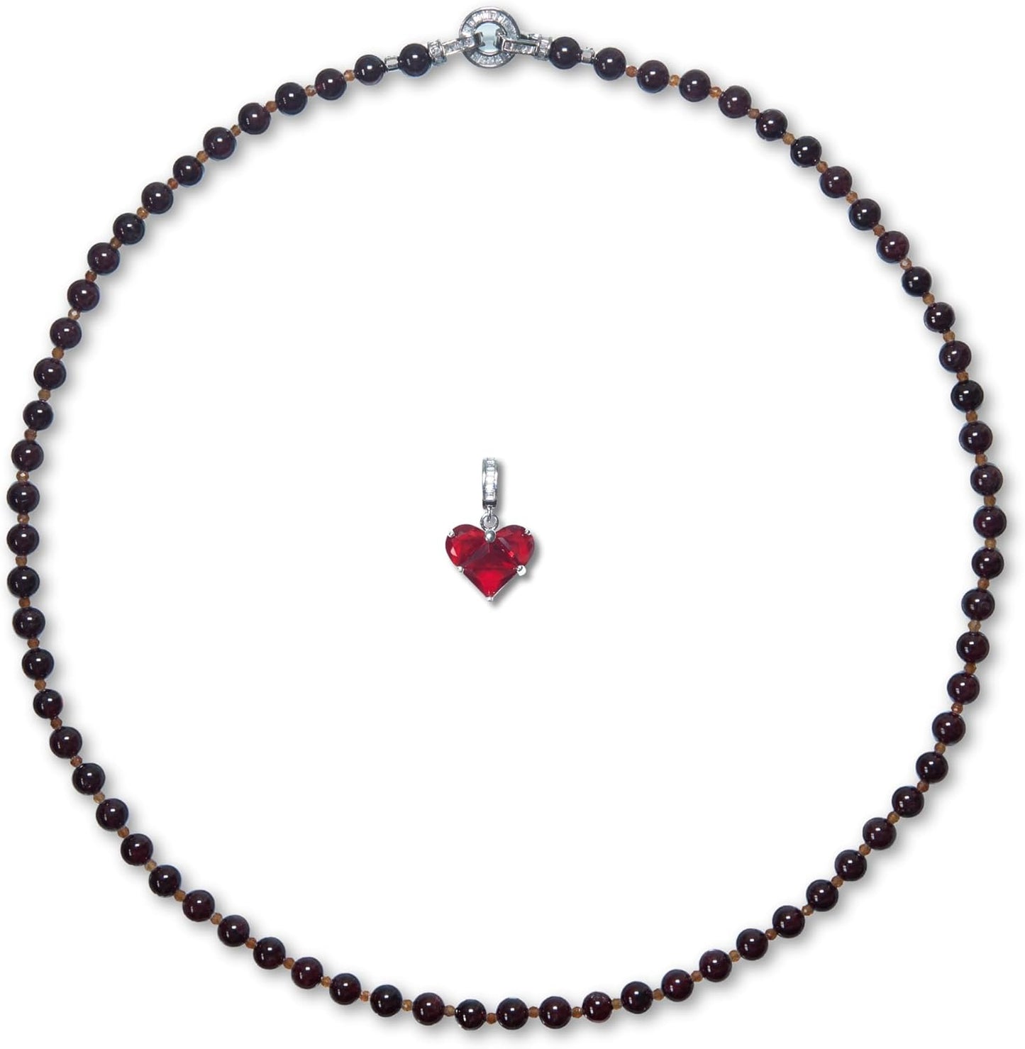 Natural Crystal Stone Beaded Necklace Choker for Unique Style