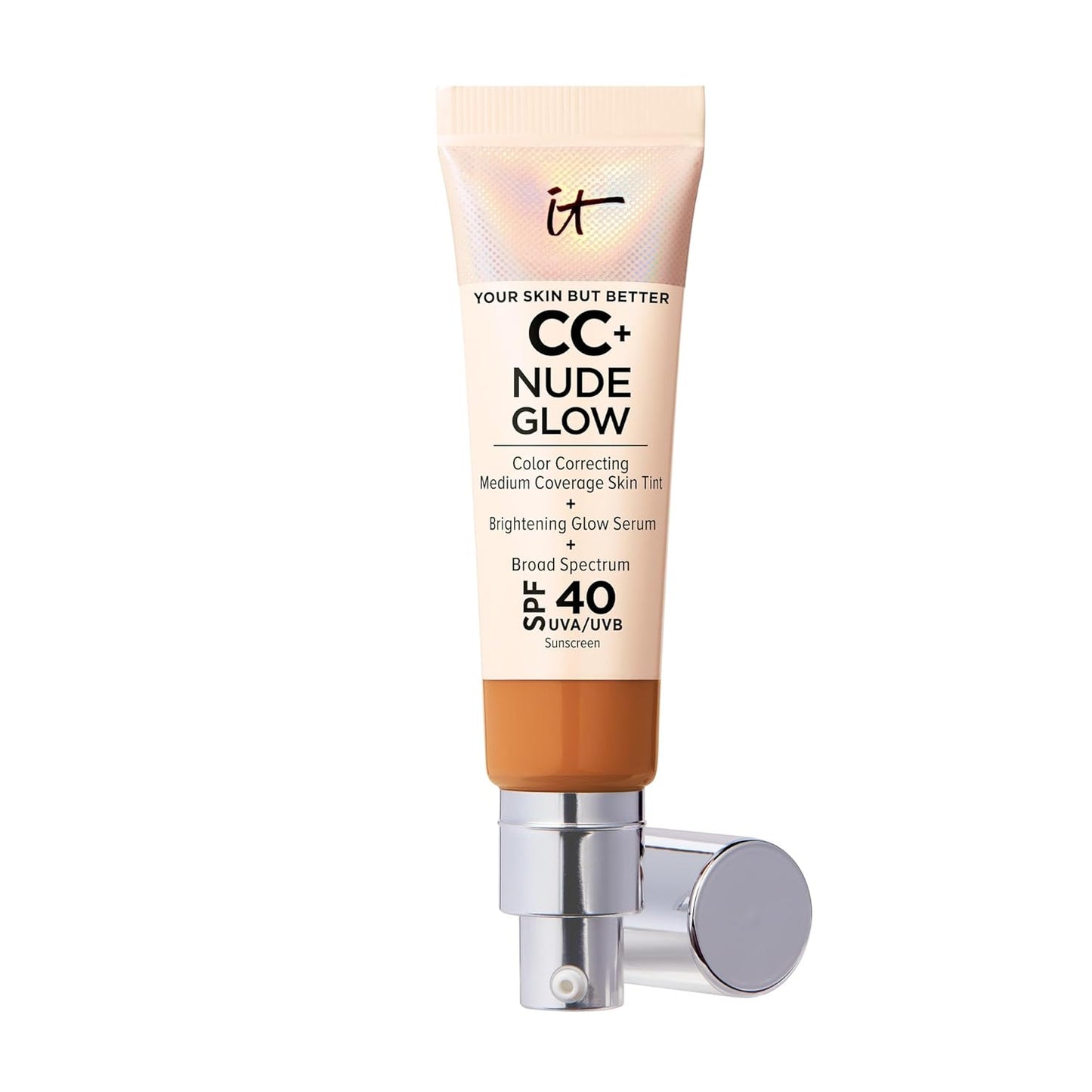 IT Cosmetics CC+ Nude Glow Foundation with SPF 40 for Radiance
