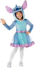 Toddler Stitch Dress Costume Lilo & Stitch - Hooded Glitter Skirt