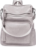 CLUCI Backpack Purse for Women Fashion Leather Designer Large Travel