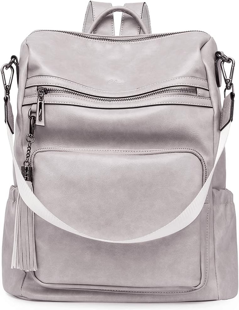 CLUCI Backpack Purse for Women: Stylish Leather Travel Bag