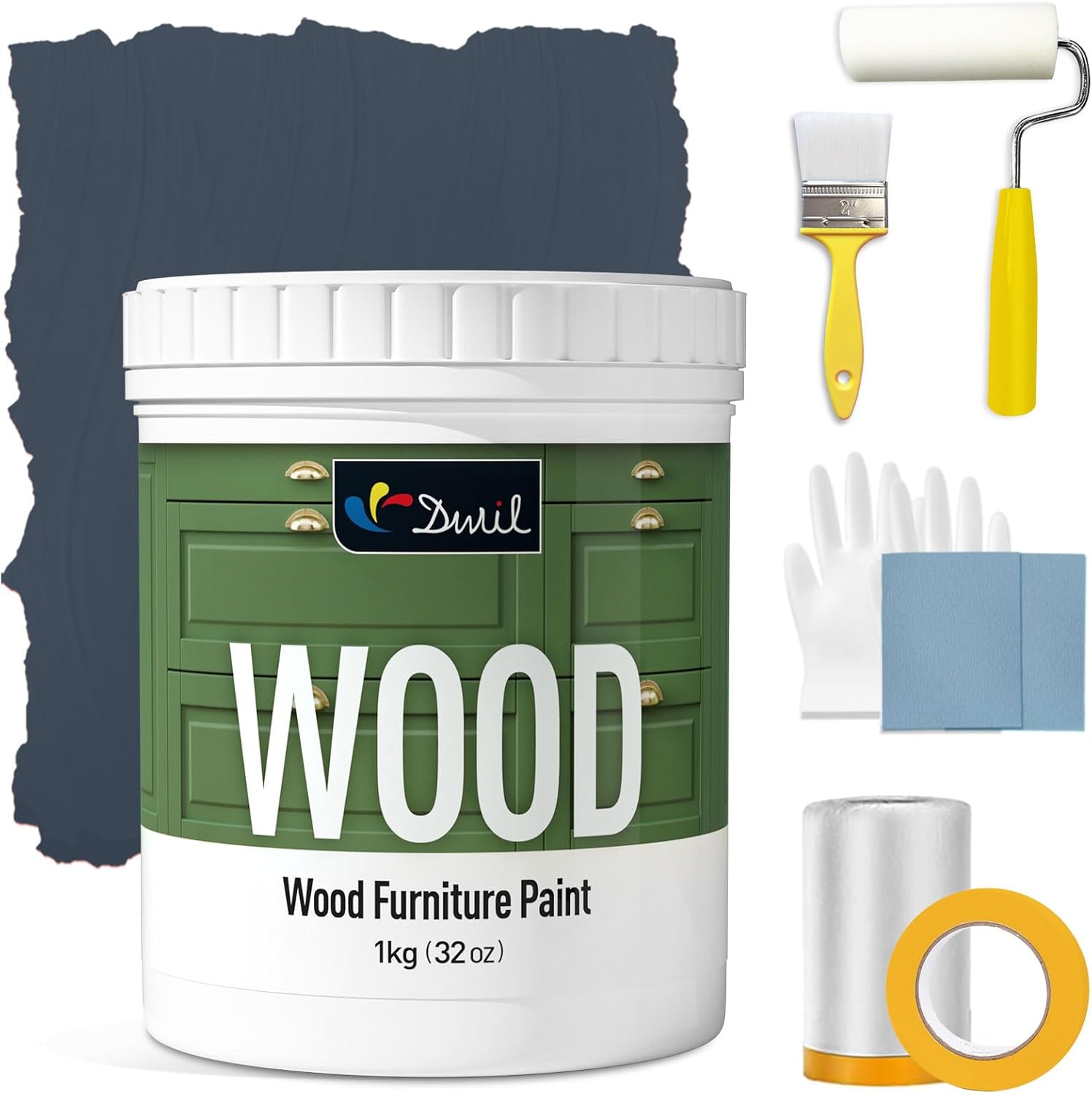 DWIL Matte Finish Furniture Paint - Easy to Apply Wood Paint