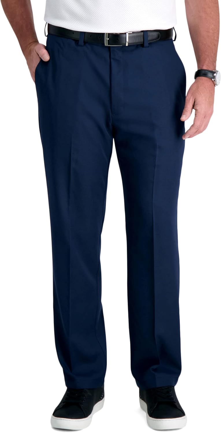 Haggar Men's Cool 18 Pro Golf Pant for Comfort and Style