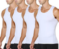 Men's Compression Muscle Undershirts Slimming Tank Top Shapewear 4 fat