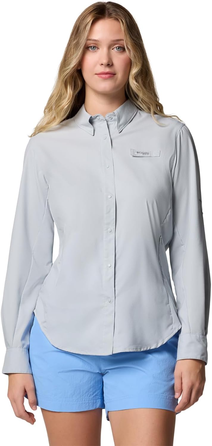 Columbia Women's Plus-Size Tamiami II Long Sleeve Fishing Shirt