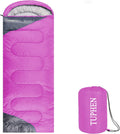Sleeping Bag for Adults and Kids - Lightweight Waterproof Microfiber