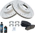 Front Performance Brake Pad & Rotor Kit for Acura Integra and Honda