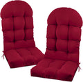 Outdoor High Back Rocking Chair Cushions Set of 2 - Waterproof