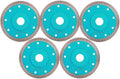 Super Thin Tile Blade 4.5 in 5 Pack Diamond Porcelain - Fast, Smooth
