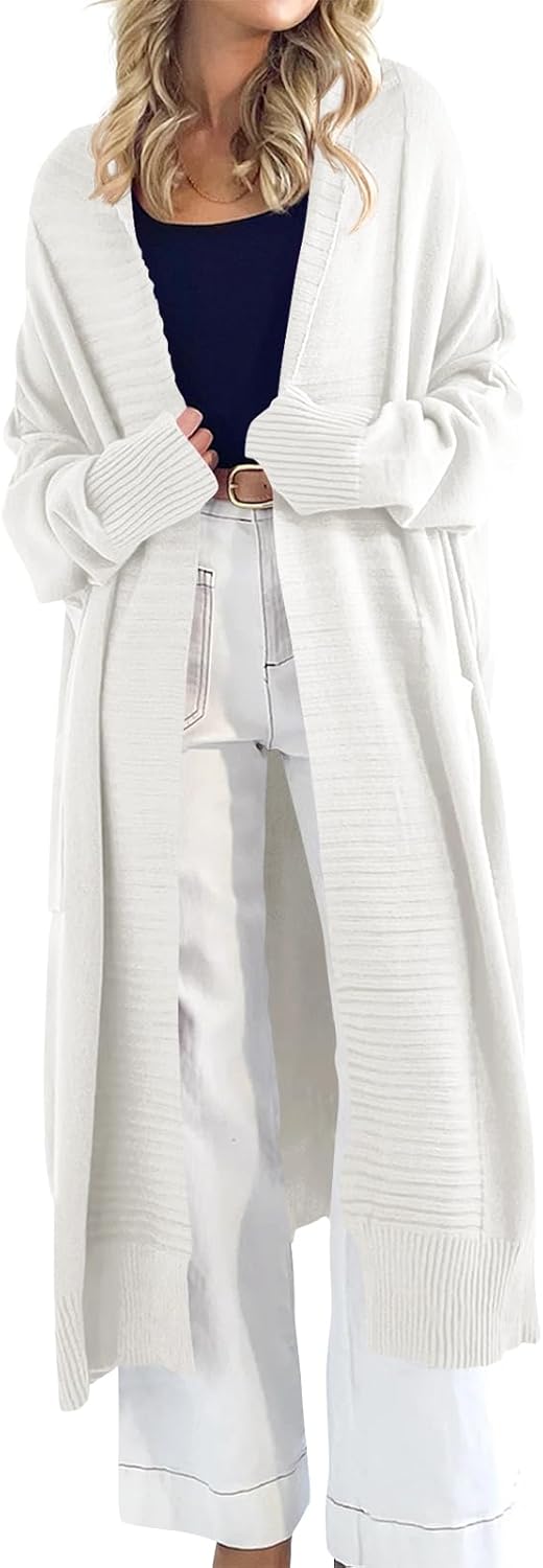 Danedvi Womens Long Cardigan Sweaters for Cozy Fall Style