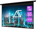 104 in Motorized Electric Drop Down Projector Screen 4:3 - Remote