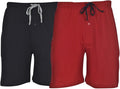 Hanes Men's 2-Pack Knit Sleep Pajama Drawstring Shorts - Comfortable