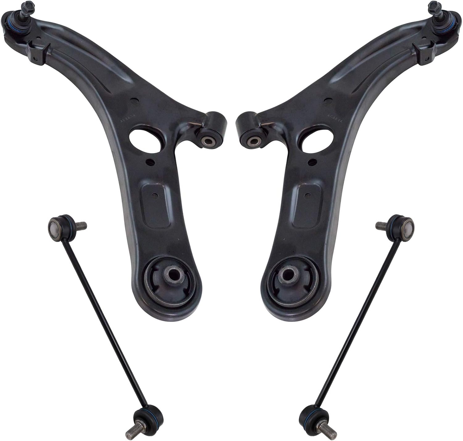TRQ Front Suspension Kit Control Arm for Hyundai Elantra Models