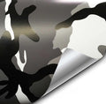 VViViD Snow Camouflage Vinyl Car Wrap for Stylish Protection