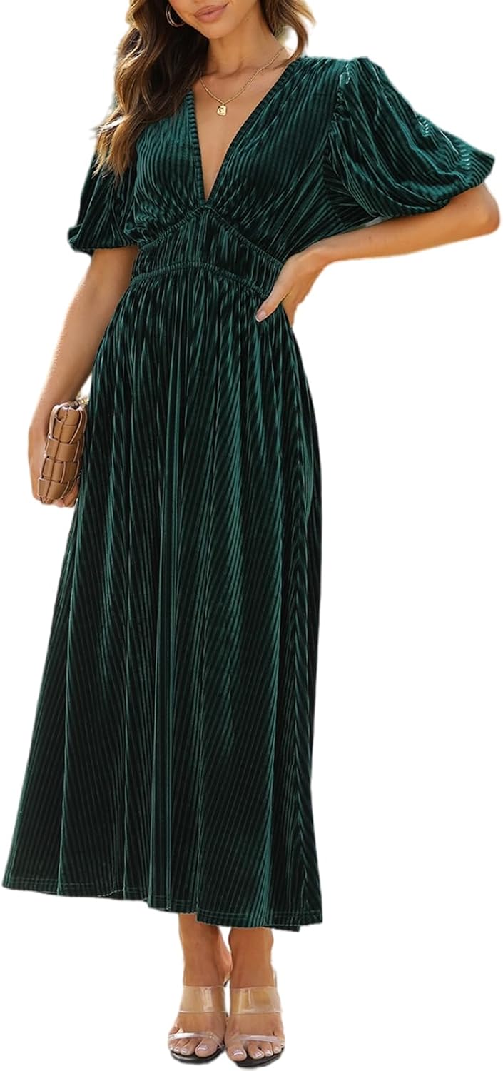 Sissyaki Women's Velvet Formal Dresses for Elegant Events