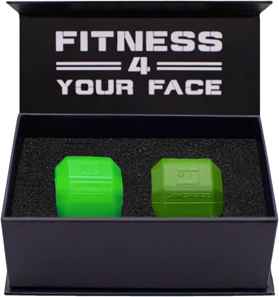 Jawzrsize Pop N Go Jaw Enhancer Bundle for a Chiseled Jawline