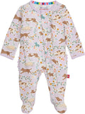 Magnetic Me Girls Easy Dress Modal Pajamas for Infants