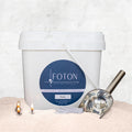 Foton Pearled Colored Candle 9lb Bucket - Refillable Nude Sand