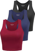 Sports Crop Tank Tops for Women Cropped Workout Tops Racerback - Soft