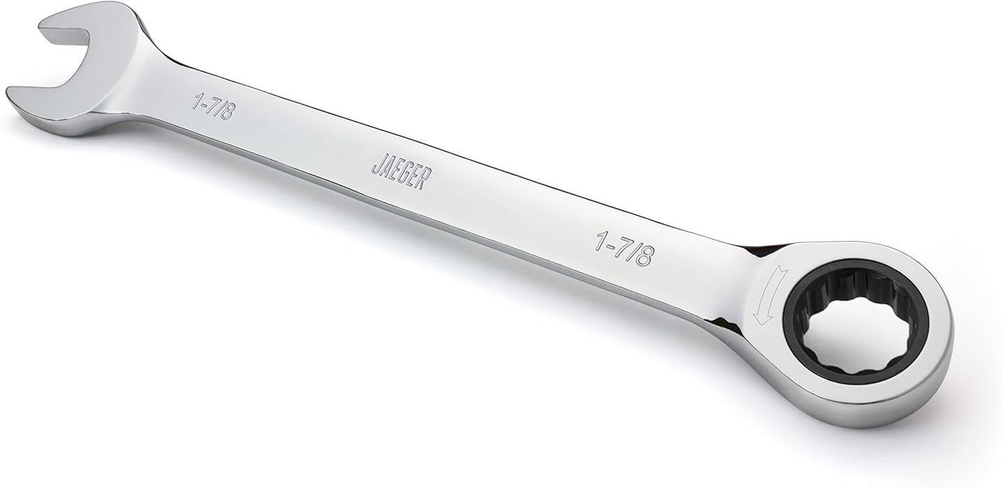 Jaeger 1-7/8 Inch Ratchet Wrench for Tight Spaces and Precision