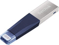 SanDisk 128GB iXpand Mini Flash Drive with Lightning - Portable Backup