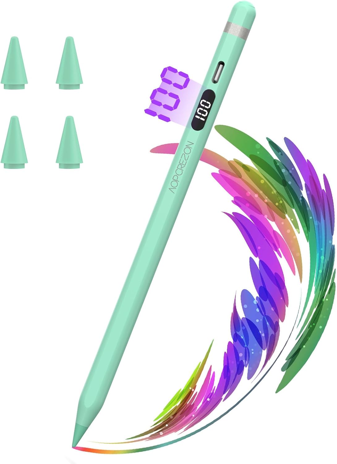 10Mins Fast Charge Stylus for iPad, Apple Pencil 1st Gen Alternative