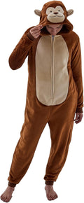 Unisex Adult Onesie Pajamas - Flannel Fleece Animal One-Piece Cozy