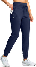 G Gradual Women's Fleece Lined Joggers High Waisted Thermal Pants can