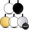 5-in-1 51in Collapsible Photo Reflector - Portable Lighting Panel