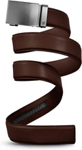 Mission Belt Men's Leather Ratchet Belt 40mm - Sleek Adjustable Fit