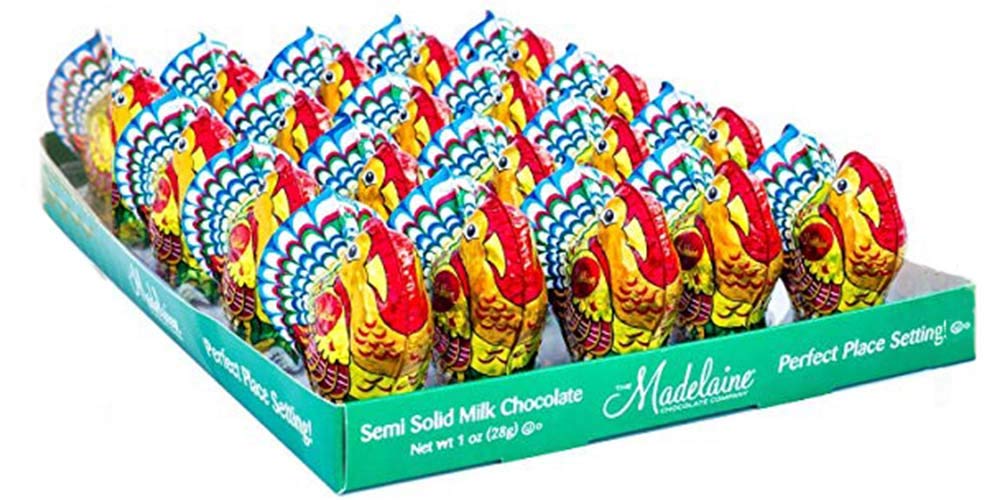 Madelaine Milk Chocolate Turkey Candy for Thanksgiving Treats