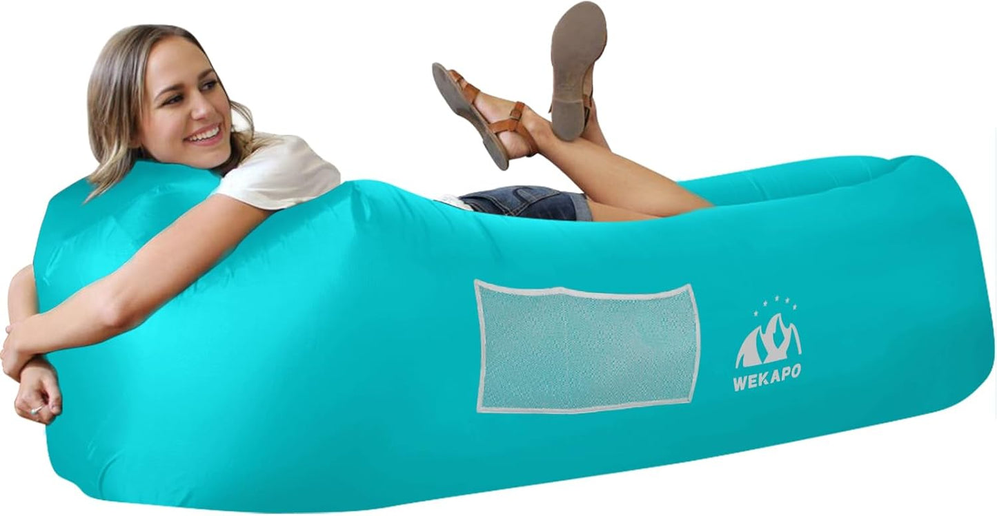 WEKAPO Inflatable Sun Lounger - Portable Air Sofa for Relaxation