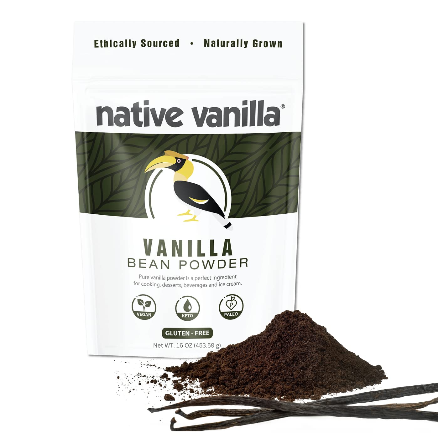 Premium Pure Vanilla Bean Powder for Cooking and Baking Needs