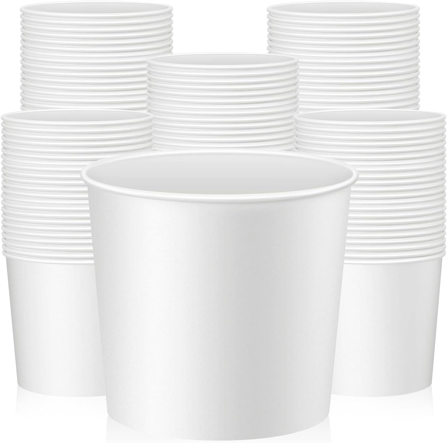 100 Pcs 85 oz Paper Bucket for Parties and Events Supplies
