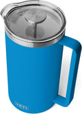 Rambler 64 oz. French Press Coffee Maker - Big Wave Blue