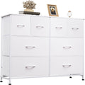 WLIVE Dresser for Bedroom with 8 Drawers - Wide Fabric Storage Chest