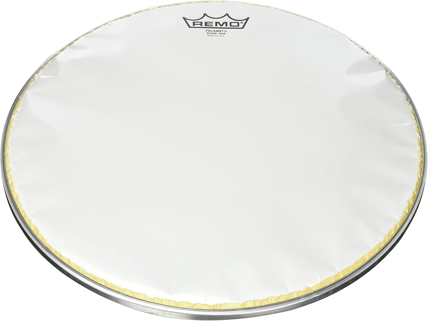 Remo Snare Side Crimped FALAMS II Smooth White 14 Inch Drumhead