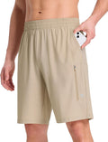 BALEAF Men's Running Shorts 9in with Zipper Pocket - Quick Dry