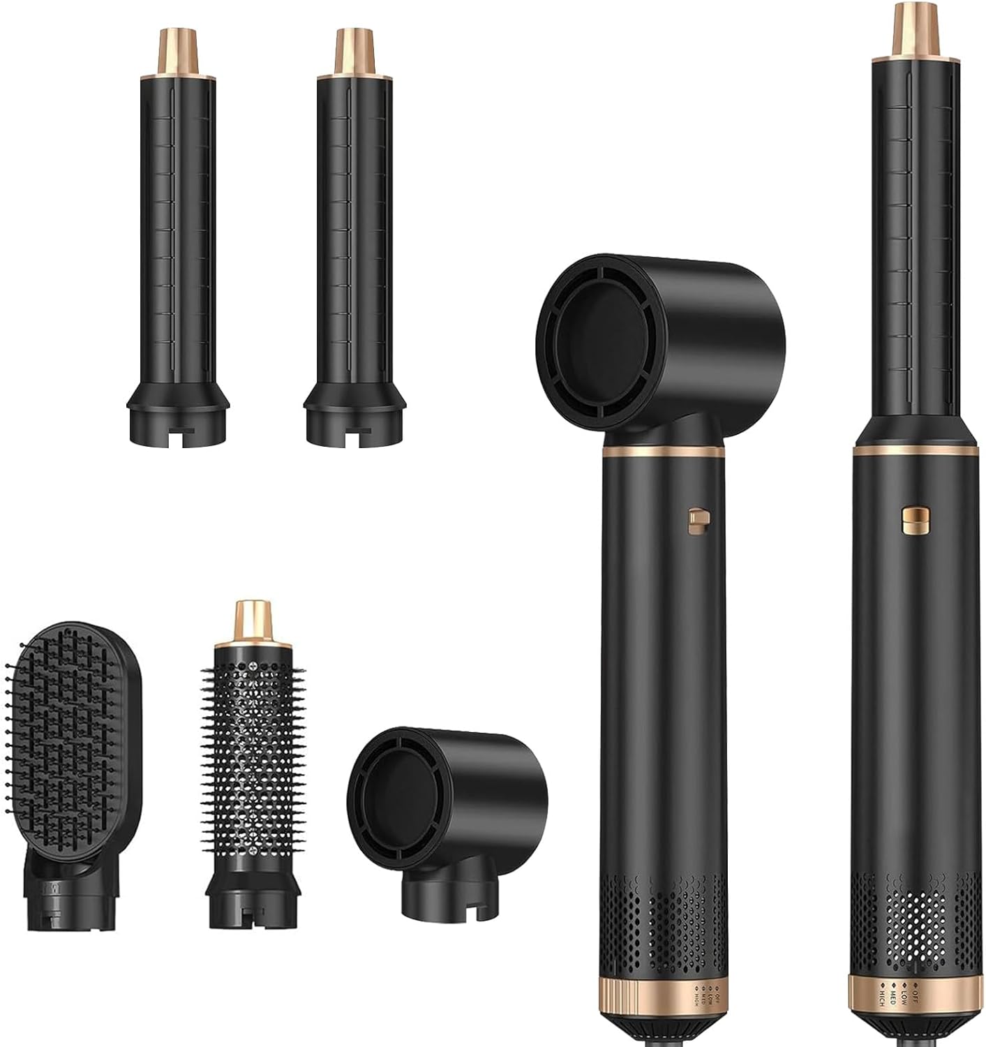 5 in 1 Hair Styler & Dryer Brush for Curling and Straightening