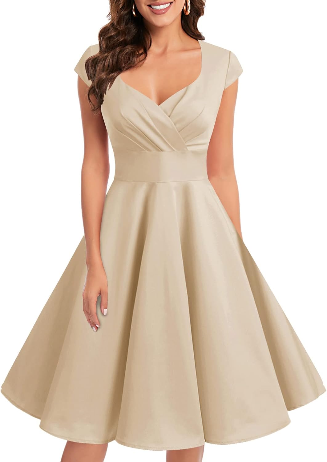 Bbonlinedress Women Short 1950s Retro Vintage Cocktail Dress