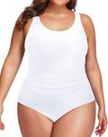 Daci Women Plus Size One Piece Swimsuit - Tummy Control & Athletic Fit