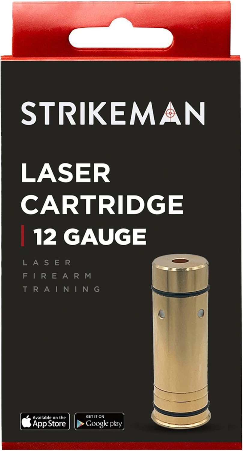 Strikeman Dry Fire Laser Training Cartridge for Shotguns & Rifles