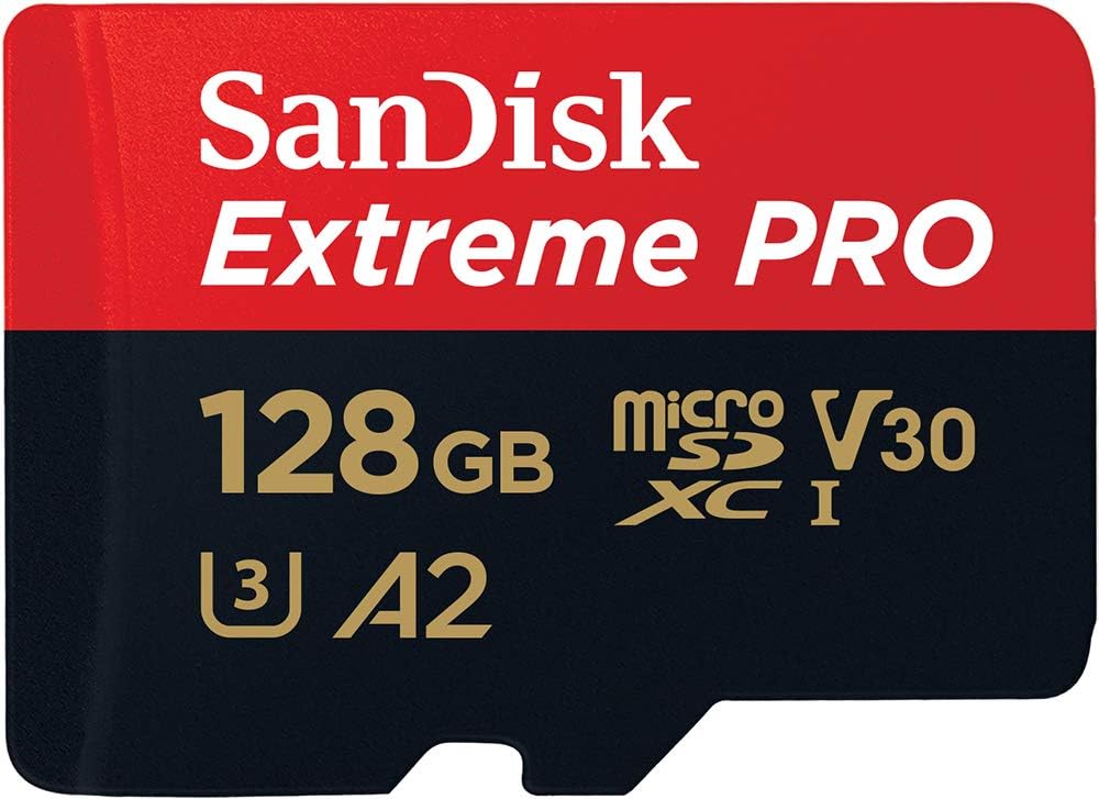 SanDisk Extreme Pro 128GB MicroSDXC - 200MB/s Speed